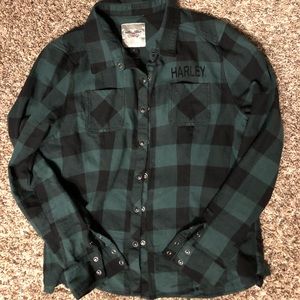 Like New Harley Davidson Flannel